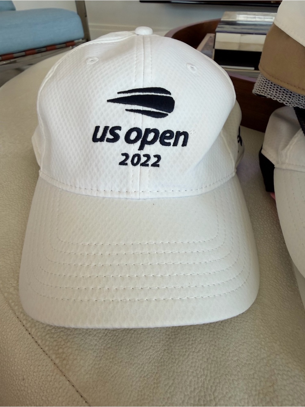 Never worn US Open tennis 2022 hat in bright white color
